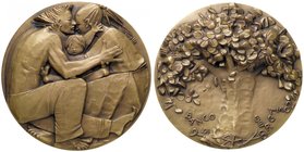 MEDAGLIE - PERSONAGGI - Angelo Grilli (1932-2015) - Medaglia 1982 - Banco di Bergamo - LIX assemblea degli azionisti Grilli 34 AE dorato Ø 80
FDC