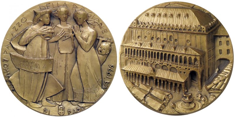 MEDAGLIE - PERSONAGGI - Angelo Grilli (1932-2015) - Medaglia 1996 - Padova, pala...