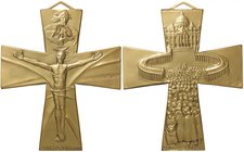 MEDAGLIE - PERSONAGGI - Angelo Grilli (1932-2015) - Croce 1998 - Giubileo del 2000 a Roma Grilli 107 AE dorato mm 101x121
FDC
