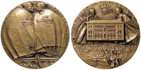MEDAGLIE - PERSONAGGI - Angelo Grilli (1932-2015) - Medaglia 1984 - Visita del Pontefice al collegio Borromeo di Pavia Grilli 43 AE Ø 60
FDC