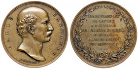 MEDAGLIE - PERSONAGGI - Carlo Cattaneo (patriota) (1801-1869) - Medaglia AE Opus: Seregni Ø 40 Colpetto
SPL