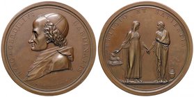 MEDAGLIE - PERSONAGGI - Giacinto Gerdillo (cardinale) (1718-1802) - Medaglia 1804 - Busto a s. /R La Religione stringe la mano alla Sapienza AE Opus: ...
