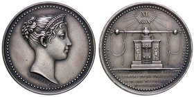MEDAGLIE - PERSONAGGI - Maria Luigia di Parma (1791-1847) - Medaglia 1813 - Visita alla zecca Bramsen 1303 AG Ø 24
qFDC