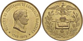 MEDAGLIE - NAPOLEONICHE - Napoleone Bonaparte Generale - Medaglia 1769-1869 - Centenario della nascita MD Ø 50
qFDC