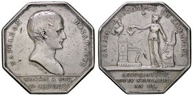 MEDAGLIE - NAPOLEONICHE - Napoleone I, Console (1801-1804) - Medaglia 1802 AG Ø 34
qBB