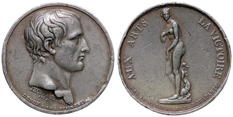 MEDAGLIE - NAPOLEONICHE - Napoleone I, Console (1801-1804) - Medaglia 1803 - La ...