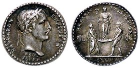 MEDAGLIE - NAPOLEONICHE - Napoleone I, Imperatore (1804-1814) - Medaglia 1804 A. XIII AG Opus: Jeuffroy Ø 14
SPL-FDC