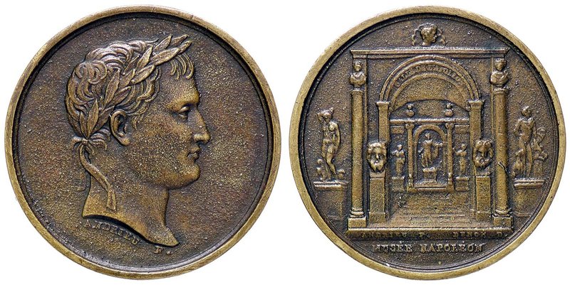 MEDAGLIE - NAPOLEONICHE - Napoleone I, Imperatore (1804-1814) - Medaglia 1804 - ...