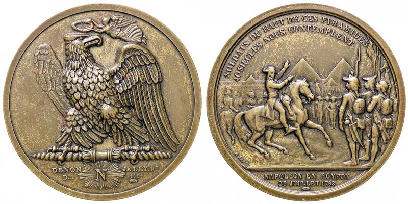 MEDAGLIE - NAPOLEONICHE - Napoleone I, Imperatore (1804-1814) - Medaglia 1807 - ...