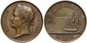 MEDAGLIE - NAPOLEONICHE - Napoleone I, Imperatore (1804-1814) - Medaglia 1840 - Ritorno delle spoglie in patria AE Opus: Borrel Ø 26
SPL