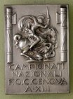 MEDAGLIE - FASCISTE - Spilla A. XIII - Genova, FGC campionati nazionali MA mm 26x35
SPL