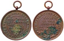 MEDAGLIE - VARIE - Medaglia 1922 - Per le nozze d'oro di una coppia di membri massonici AG Ø 30 Sedimenti
BB
