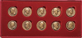 MEDAGLIE - VARIE - Medaglia 1989 - Decennale Fascista 1922-1932 AE Opus: Johnson Ø 30 Serie di 10 medaglie commemorative in confezione
FDC