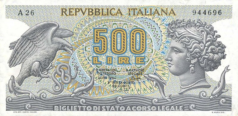 CARTAMONETA - BIGLIETTI DI STATO - Repubblica Italiana (monetazione in lire) (19...