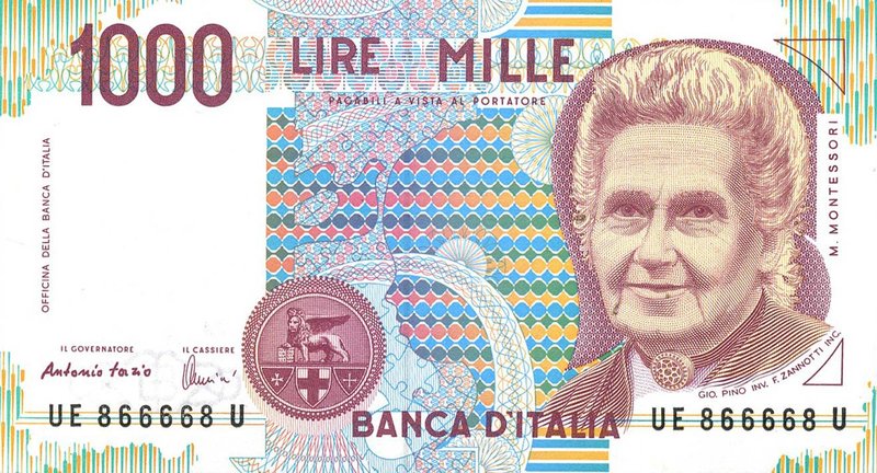 CARTAMONETA - BANCA d'ITALIA - Repubblica Italiana (monetazione in lire) (1946-2...