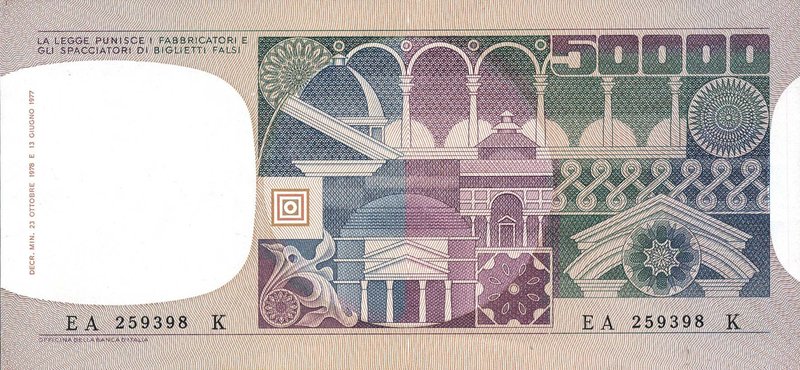 CARTAMONETA - BANCA d'ITALIA - Repubblica Italiana (monetazione in lire) (1946-2...