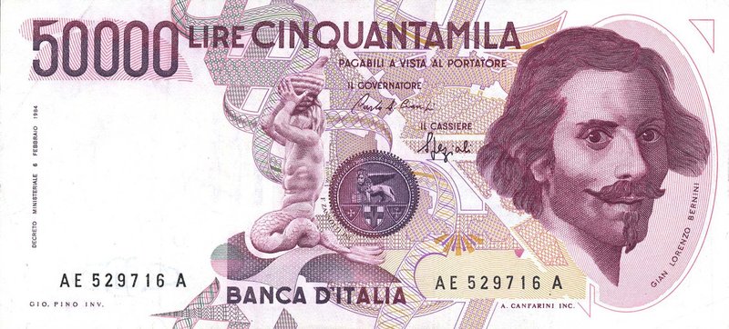 CARTAMONETA - BANCA d'ITALIA - Repubblica Italiana (monetazione in lire) (1946-2...