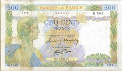 CARTAMONETA ESTERA - FRANCIA - Governo di Vichy (1940-1944) - 1.000 Franchi 07/01/1943 Kr. 95
BB