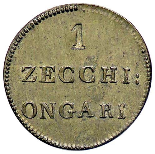 PESI MONETALI - Zecchini e ongari - 1/ZECHI:/ONGARO /R Liscio (BR g. 3,47) Ø 19...