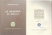 LIBRI VARI - LIBRI Mullatera G. T. - Le memorie di Biella - Biella 1968. Pagg. 389 Pregiata edizione integrale delle "Memorie cronologiche e corografi...