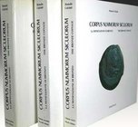 BIBLIOGRAFIA NUMISMATICA - LIBRI Calciati R. - Corpus Nummorum Siciliorum - La monetazione di bronzo - 3 volumi, Mortara 1983-1987
Ottimo