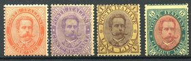 AREA ITALIANA - ITALIA REGNO - Posta Ordinaria 1879-1879 Effige Umberto I (43+47/49) Valori sfusi - Cat. 500 €
NN