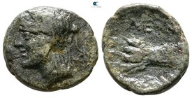 Sicily. Leontinoi circa 207-200 BC. Bronze Æ