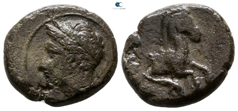 Sicily. Soloi 406-397 BC. 
Bronze Æ

14 mm., 2.70 g.



very fine