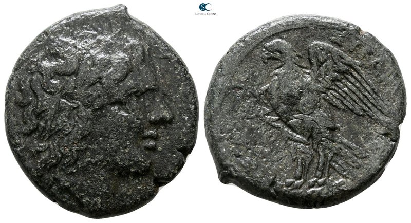 Sicily. Syracuse. Hiketas II 287-278 BC. 
Bronze Æ

22 mm., 7.04 g.



ne...
