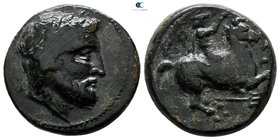 Thessaly. Krannon circa 350-300 BC. Dichalkon Æ