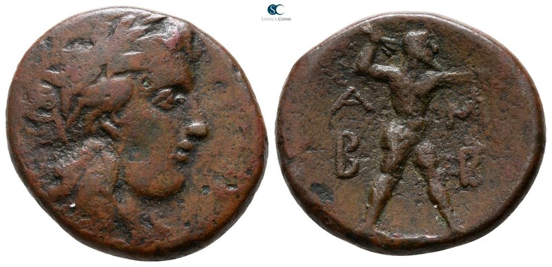 Epeiros. Ambrakia circa 238-168 BC. 
Bronze Æ

20 mm., 6.43 g.



nearly ...