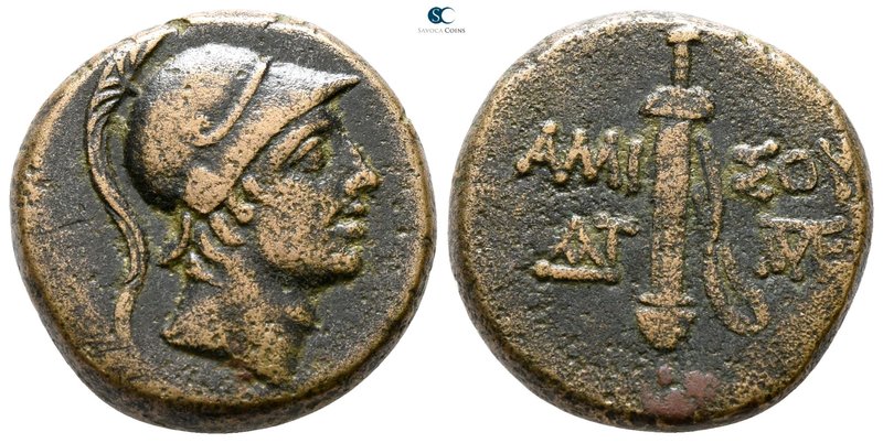 Pontos. Amisos. Time of Mithradates VI Eupator circa 85-65 BC. 
Bronze Æ

19 ...