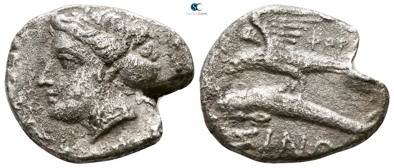 Paphlagonia. Sinope 330-300 BC. 
Drachm AR

18 mm., 4.16 g.



nearly ver...