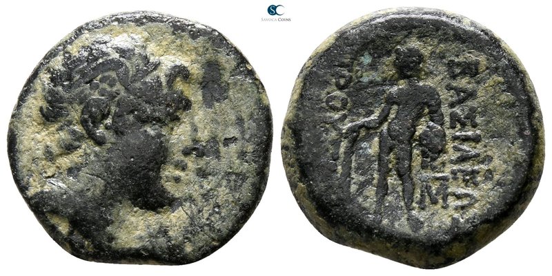 Kings of Bithynia. Prusias II Cynegos 182-149 BC. 
Dichalkon Æ

16 mm., 3.50 ...