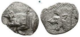 Mysia. Kyzikos 480-450 BC. Obol AR