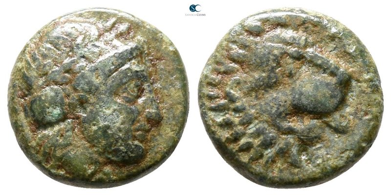 Troas. Antandros 350-250 BC. 
Bronze Æ

10 mm., 1.58 g.



very fine