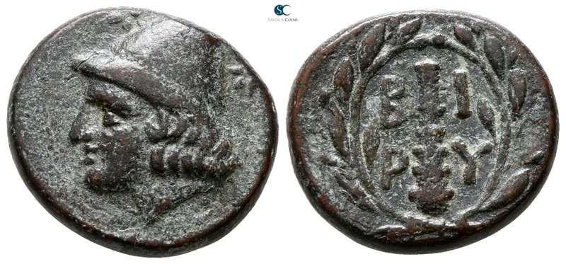Troas. Birytis circa 350-250 BC. 
Bronze Æ

16 mm., 5.71 g.



very fine