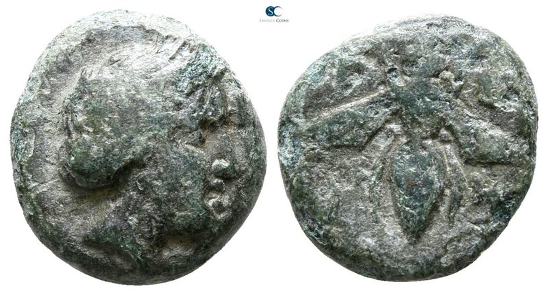 Troas. Gentinos circa 400-300 BC. 
Bronze Æ

11 mm., 1.95 g.



nearly ve...