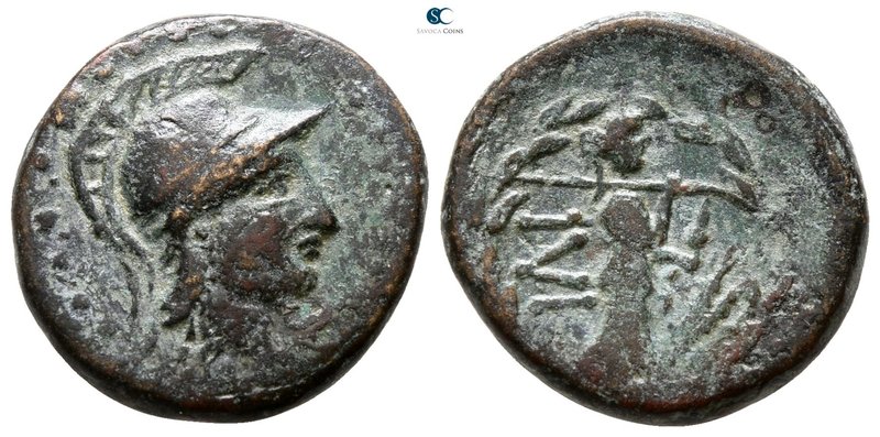 Troas. Ilion circa 100-0 BC. 
Bronze Æ

15 mm., 3.65 g.



nearly very fi...
