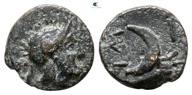 Troas. Sigeion circa 400-300 BC. 
Bronze Æ

7 mm., 0.79 g.



nearly very...