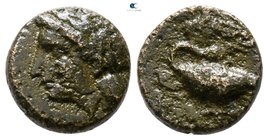 Ionia. Leukai  350-300 BC. Bronze Æ
