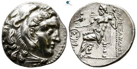 Islands off Ionia. Chios circa 290-275 BC. In the name and types of Alexander III. Contemporary imitation ?. Drachm AR