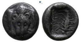 Caria. Mylasa  450-400 BC. Obol AR