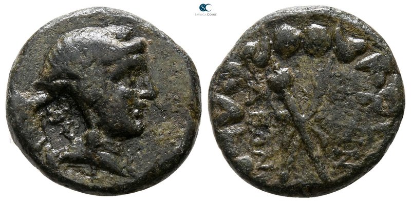 Lydia. Blaundos 200-133 BC. 
Bronze Æ

15 mm., 2.82 g.



very fine
