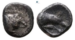 Dynasts of Lycia. Uncertain mint. Uncertain Dynast 480-430 BC. Hemiobol AR