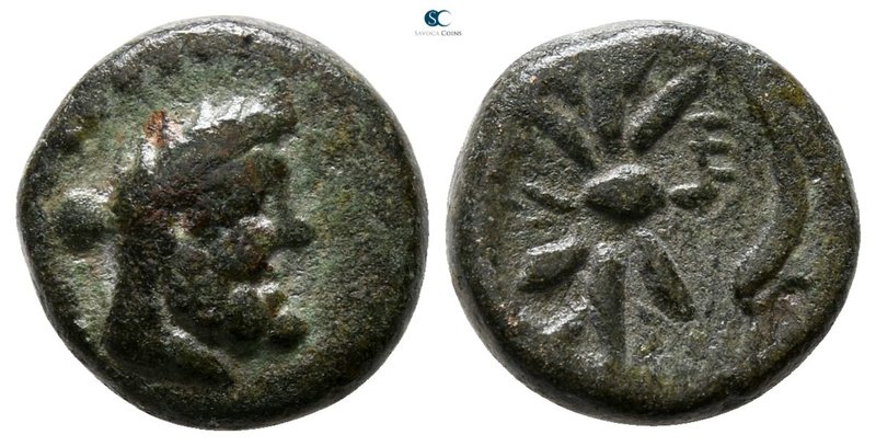 Pisidia. Selge 200-100 BC. 
Bronze Æ

11 mm., 2.13 g.



very fine