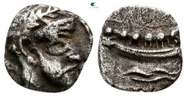 Phoenicia. Arados. Uncertain king circa 380-350 BC. Obol AR