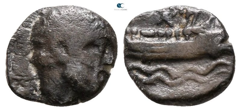 Phoenicia. Arados. Uncertain king 380-350 BC. 
Obol AR

9 mm., 0.74 g.


...