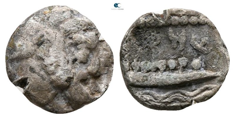 Phoenicia. Arados. Uncertain king 380-350 BC. 
Obol AR

8 mm., 0.47 g.


...