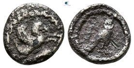 Phoenicia. Tyre circa 425-394 BC. 1/16 Shekel AR